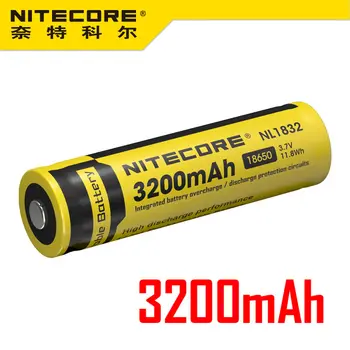Nitecore NL1832 18650 3200mAh(nova verzija NL188)3.7 V 11.8 Wh punjiva litij-ionska baterija visoke kvalitete sa zaštitom