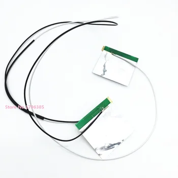 Novi laptop unutarnje žice WIFI kabel za laptop wireless Mini PCI PCI-E WIFI i Bluetooth interna antena bijelo 70 cm + 55 cm crna
