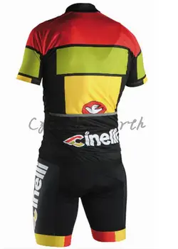 Cinelli pro team muškarci ljeto kratkih rukava biciklizam Dres startni kratke hlače košulja komplet odjeće MTB ropa ciclismo prozračna odjeća utrkujući
