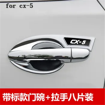 ABS vrata ručka čaša vrata ručka zaštitni poklopac poklopac šine za Mazda CX-5 cx5-2018 druga generacija automobila styling