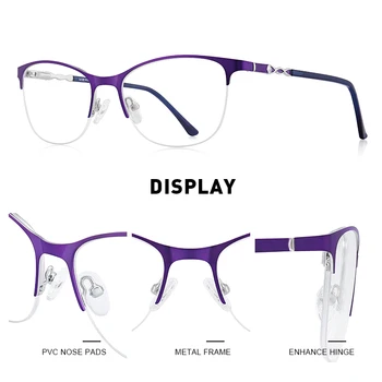 MERRYS DESIGN Alloy Eyeglasses Half Frame Women Fashion Trending recept naočale za kratkovidnost optički naočale S2109