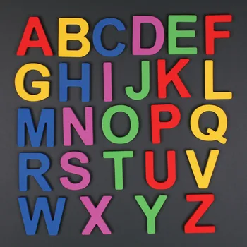 DEDUO Home Decor Colors magnetski engleski alfabet za djecu ranog odgoja i obrazovanja bijela ploča magnetsko hlađenje naljepnica na hladnjak