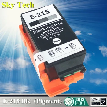 E-215 kompatibilne tinte patrone za T215BK T215CL , za Epson Workforce WF-100 / WF100 . [Pigmenta Unutar]