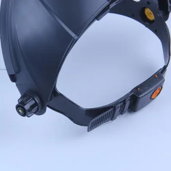 Prijenosni zaštitna torbica sigurnosti glava-montiran kompletan prednji poklopac prozirni zaslon novi 2020