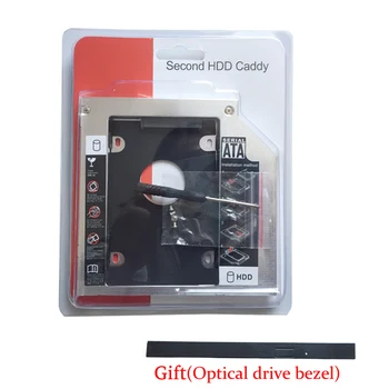 12,7 mm 2nd HD HDD SSD hard disk Caddy za Fujitsu lifebook T900 T901 E751 E752 E781 E782 AH512(poklon okvir optičkog pogona )