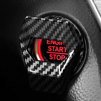 Univerzalni Lambo stil aluminijske legure motora Start-Stop prekidač pribor ključ dekor dugme trim kapa crvene za BMW, FORD, Honda