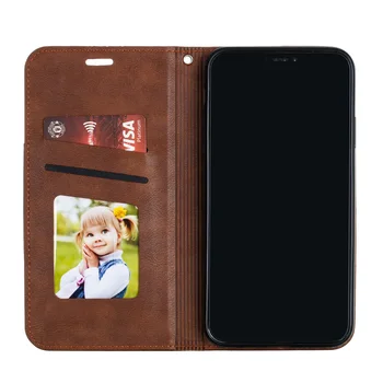 Magnetski flip torbica za Xiaomi Redm K20 6 6a 7a 8a 8 Note 10 9s 8 7 Pro 8T Mi A3 9 9t Pro MAX kožni novčanik futrola stalak poklopac