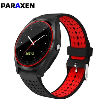 PARAXEN Smart Watch V9 Podrška kamera Bluetooth narukvica pokret SIM kartice narukvica za muškarce, žene za IOS, Android