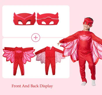 PJ Masks Costume Cosplay Clothes Suit Children igračke za Božić Halloween Pj Masks Catboy Owlette Kids Birthday Anime anime