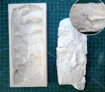 Posebna ponuda minijaturna što plastični kalup za planinskog kamena silikagel A004 DIY alat za scenu pijesak stol