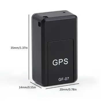 Hot prodaja GF-07 Magnetic Mini Car GPS Tracker Real Time Praćenje Locator Device Magnetic GPS Tracker Real-time Vehicle Locator