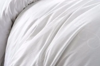 Crna traka pamuk saten bijela luksuzni hotel setovi posteljinu kraljica kralj mekana svila osjećaj posteljina krevetu deka