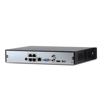 Dahua originalni engleski NVR2104HS-P-4KS2 4 CH 4PoE Lite 4K H. 265 mrežni video snimač NVR 8MP račun za IP kamere za video nadzor sustava
