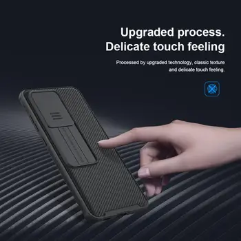 Nillkin 2-u-1 CamShield Case + 3D kaljeno staklo za Samsung Galaxy S20 Ultra Case Cover potpunu pokrivenost zaštitna folija 3D
