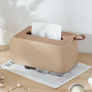 Nordic Style Plastic Tissue Box Paper Towel Tissue Case Holder Car Home Table Decor Organizer kućanski pribor držač za salvete