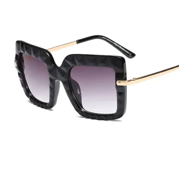 Berba ženske sunčane naočale jer brand transparentan okvir za naočale za žene moda 2019 Mačka oko ženske naočale Oculos