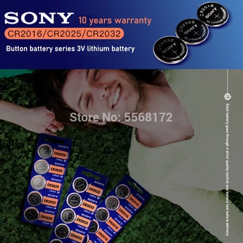 30 kom./lot SONY Original CR1616 Button Cell Baterija 3V lithium baterije CR 1616 sati Remote Toy Computer Control Kalkulator