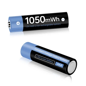 1.5 v AAA baterije 1050mah 1.5 V AAA litij litij-ionske baterije za daljinski upravljač e-britva Radio baterije AAA