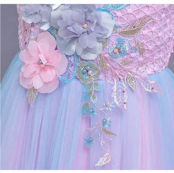 Flower girl svečanost otvaranja plesni ideju vez haljina rođendan djevojke večera президентское haljina