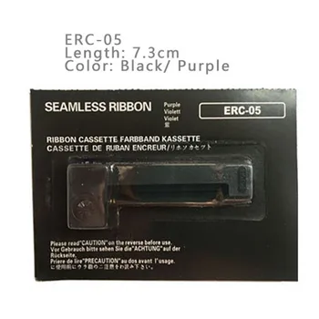 Novi pisač traka za EP ERC-05 ERC05 erc05 erc-05 crna / ljubičasta, Besplatna dostava