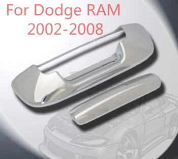 Za 02-08 Dodge Ram 1500 2500 3500 stražnja vrata kromirana 2 komada komplet ručka poklopac