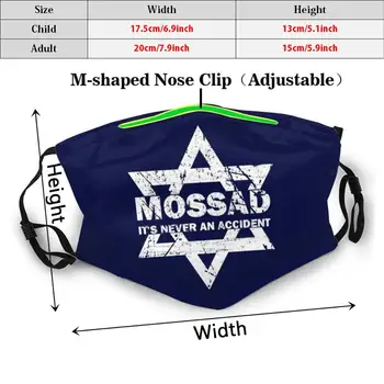 Моссад izraelska obavještajno-sigurnosnu operaciju To nikada nije slučajnost ispis моющийся filtar protiv prašine maska za usta Моссад ga