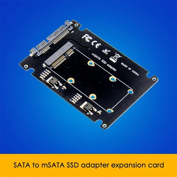 SATA to MSATA SSD Adapter Card, SATA to MSATA NGFF Adapter Expansion Card za prijenosna RAČUNALA