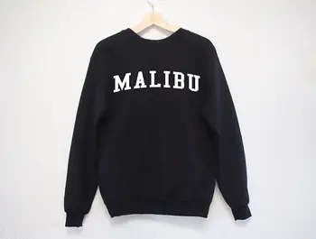 Skuggnas Malibu majica dugi rukav California Hoodie Malibu California California Tumblr majica visokog kvaliteta casual top