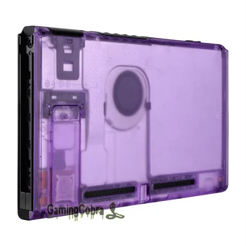 Izrađen po mjeri bistra stražnji poklopac konzole DIY zamjena kućišta Shell Case za Nintendo Switch sa postoljem