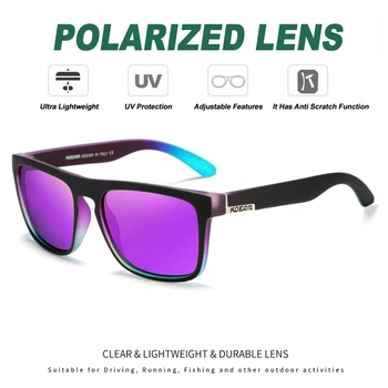KDEAM moda trg polarizirane sunčane naočale muški klasični dizajn ogledalo vožnje sunčane naočale muški UV400 putovanja sunčane naočale za muškarce CE