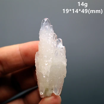 Prirodni bijeli stage kalcit mineralnih uzoraka kamenja i kristala healing kristali kvarca dragulji besplatna dostava
