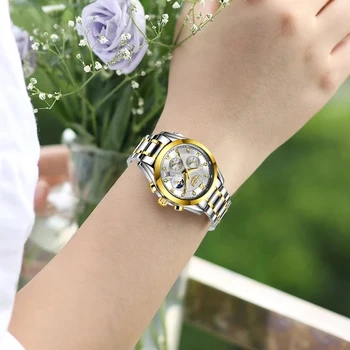 2020 LIGE New Rose Gold Women Watch Business kvarcni sat Ladies Top Brand Luxury ženski Ručni sat Girl Clock Relogio Feminin