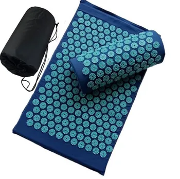 Spike akupunktura masaža yoga mat Cushiont/zračni jastuk (oko 67*42 cm), akupresura jastuk stres smanjiti bolove u leđima tijela mat