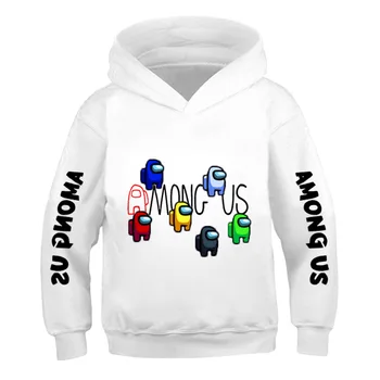Među nama dječaci moda hoodies prevarant pamuk vanjska odjeća je novi video igra djeca majica djevojke pulover dječje ispis odijevanje