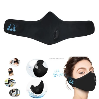 Bežične bluetooth slušalice vanjski sport Maska slušalice poziv glazbe za telefoniranje bez korištenja ruku putovanja slušalice prozračna slušalice s mikrofonom