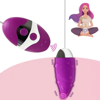 IKOKY Bullet Vibrator Вибрирующее jaje G-Spot maser 10 brzim seks-igračaka za žene daljinski upravljač stimulator klitorisa