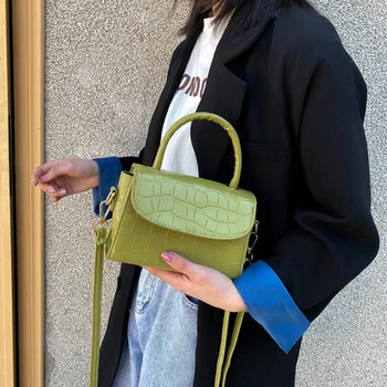 REPRCLA dizajner mala torba Aligator PU kožna torba ramena režanj modni Brand Crossbody torbe za žene