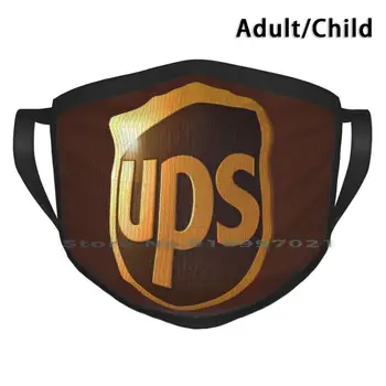 United Parcel Service Award Prati Reusable Maska Za Lice Sa Filterom Za Djecu I Odrasle United Parcel Service