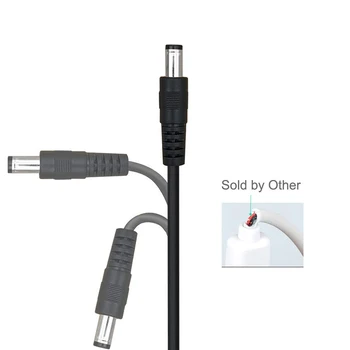 CCTV kabel DC12V produžni kabel za napajanje 2.5*6 mm priključak muškarac i žena za 5 m 10 m 15 MP WIFI IP sigurnosne kamere kabel za napajanje