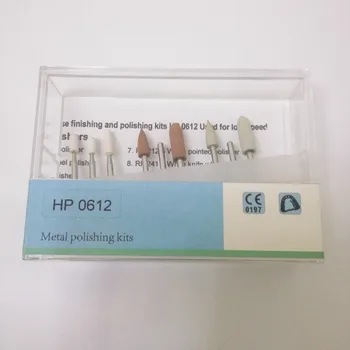 1 komplet зубоврачебных porculanske zube složeni setovi za poliranje HP0612 HP 0312 RA0409 HP0412 poliranje za povežete putem vrha