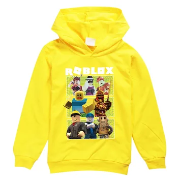 3D ispis crtići Robloxing hoodies dječaci majica dugi rukav Dječje majice pamuk jesen djeca djevojke vrhovima 3-12Y