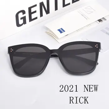 2021 žene muškarci prevelike sunčane naočale Koreja nježna Rick sunčane naočale Zvijezda sunčane naočale Moda Lady vintage sunčane naočale luksuzni paket