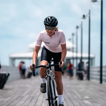 Team pedla cycling suit women 2019 New Air mesh sleeve short cycle jersey and 9D gel jastučić bib kratke hlače prozračna biciklistička odjeća