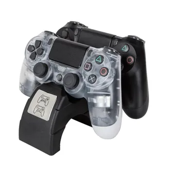 Gamepads konzola double punjač i stalak za punjenje priključna stanica za Sony PS4 Dualshock kontroler igra držač pribor 18Nov9