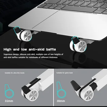 Novi laptop Tablet Stand podesivo postolje za laptop sklopivi držač za laptop aluminijski držač za laptop protuklizni nosač za laptop