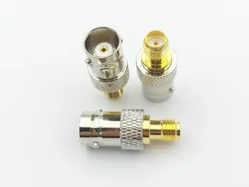 20шт/100pc bakar SMA ženski konektor za BNC ženski konektor adapter RF koaksijalni adapter priključak