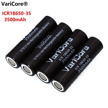 1-6pcs VariCore novi originalni ICR 18650-35 3500mAh baterija baterija baterija baterija baterija 3.7 V velikog kapaciteta za svjetiljku ues