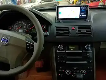Android 2 din radio For-Volvo XC90 2004-2016 car autoradio Tesla style stereo auto media player, GPS navigacija DVD player
