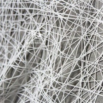 Gnijezdo выдалбливают mreže PU platno Bijeli trodimenzionalni prostor DIY Pattern zakrpe umjetnost obrt dekor dizajner tkanina 47*42 cm