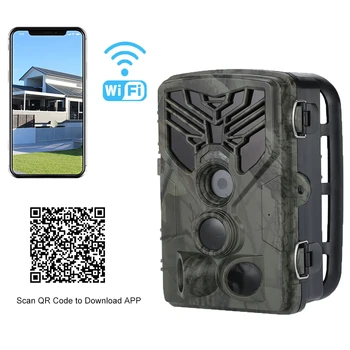 Wild WIFI APP Trail Camera Bluetooth Control Live Show lovačke kamere WIFI830 20MP 1080P Night Vision Wildlife Nadzor